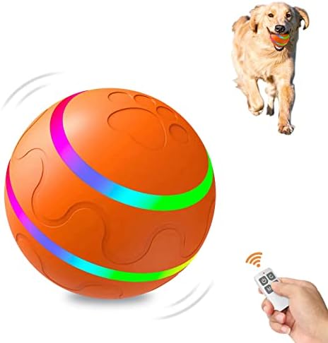 Интерактивна играчка со топка за кучиња Hanipuppy, паметни тениски миленичиња џвакање играчки, електричен фрлач Трајни автоматски тркалачки