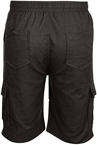 Ymosrh карго шорцеви за мажи кои се обидени на отворено крпеница џебови комбинезони спортски алатки за панталони најдобри риболов