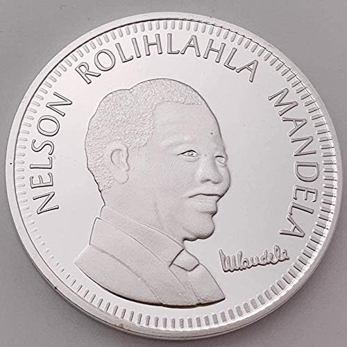 Јужна Африка Сребрена позлатена комеморативна паричка 10 -годишнина од слобода и мировна копија подарок за него