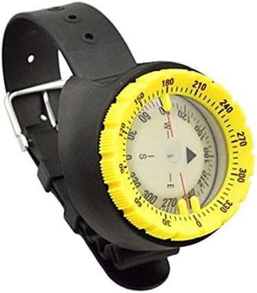 Дигитален светлечки избалансиран часовник под вода подводен нуркачки компас Навигатор за пливање