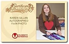 Карен Гилан го автограмираше 2014 гардијани на галаксијата маглина 11x14 фотографија
