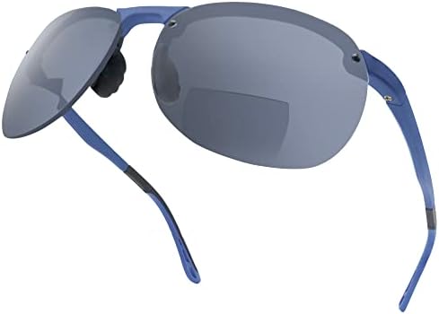 Витензи Бифокални очила за сонце TR90 Полу -безобразно читање Сонце затемнети очила со читатели - Комо
