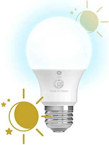 GE Осветлување LED+ САМРАК ДО Зори LED Светилки СО Сензори За Сончева Светлина, Автоматска Сијалица За Вклучување/Исклучување На Светлината, Дневна