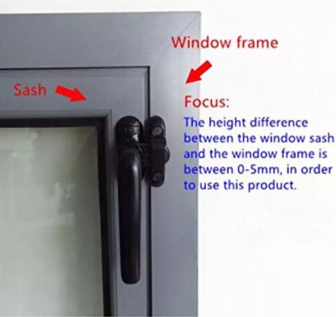 Рачка на прозорецот на алуминиумска алуминиумска алуминиумска рачка, внатрешна и надворешна рачка за лизгање на вратата, суспендирана