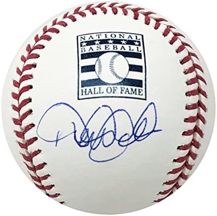 Дерек etетер Newујорк Јанкис го потпиша Омлб Хоф Бејзбол Куперстаун, печат на МЛБ - Автограмирани бејзбол
