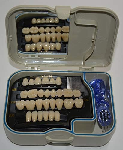 Заби од смола од tjiris со 28 заби заби лажен заб 10 кутии