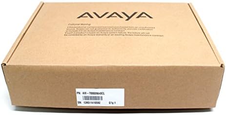Avaya Model 9640 9640CL LCD дисплеј VoIP IP RJ-45 Ethernet Office Business Work Telephone Телефон Телефон со штанд