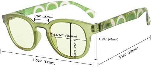 Очила 5 Пакет Пролет Шарки Читање Очила-Гроздобер Модел Дизајн Читателите За Жените Читање
