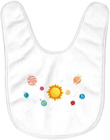Сончев Систем Бебешки Лигавчиња-Вселенски Лигавчиња За Хранење Бебиња - Цртани Лигавчиња За Јадење