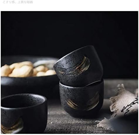 Нова јапонска чаша за садови сад керамички рачно поставено рачно насликано флагон за вино сет керамика 1 флагон 4 чаши бокал духови ликер
