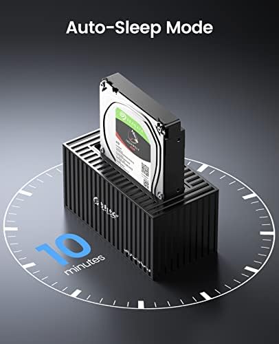 3.5 Хард Диск Докинг Станица, ОРИКО ХДД Комплет USB 3.0 / Тип-Ц ДО САТА Алуминиум Хард Диск Комплет за 2.5/3.5 Инчен SATA HDD Ssd Алатка-Бесплатно