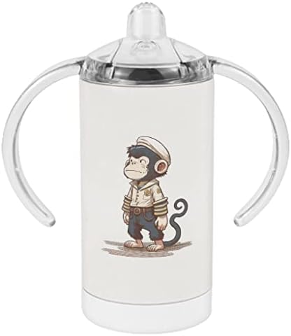 Мајмун Графички Сипи Чаша - Мајмун Бебе Сипи Чаша-Цртан Филм Сипи Чаша