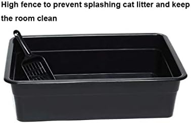 Пиаолинг Отворен Дизајн Миленичиња Мачка Кревети Песок Слив Кутре Пластични Одвојува Анти Прскање Овална Мачка Легло Слив Тоалет