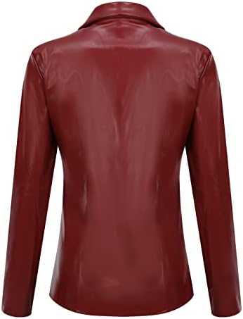 Uqrzau hairенски сениор 2023 кошула со долг ракав против вратот на вратот, џебна кожна кошула, блуза од блуза, врвен врв