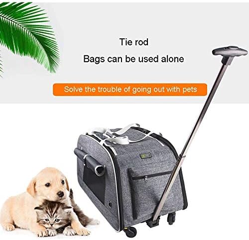 N/Пренослив Ранец За Дишење За Патување Со Миленичиња, Дизајн На Пена Од Вселенска Капсула И Ранец За Водоотпорна Чанта За Кученца