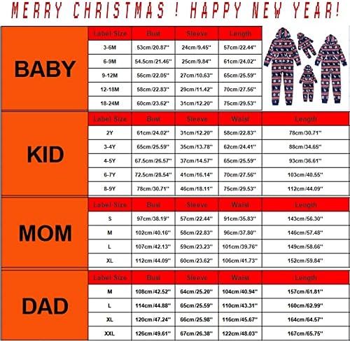 Семејни пижами совпаѓаат, Божиќни пижами што одговараат на комплети што одговараат на семејната пижама поставува родител-дете ПЈС облека Божиќ