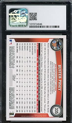 Buster Posey 2011 Бејзбол картичка Топс 335 оценета CSG 9,5