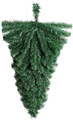 Лимох Божиќ Наопаку Дрво Голо Дрво Внатрешен Ѕид Зелен Пвц Украсно Дрво Божиќен Ѕид Висечки Орнаменти Кал_квин 120СМ