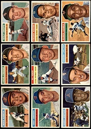 1956 Топс Бејзбол 50 Картичка Стартер Сет/Многу ЕКС