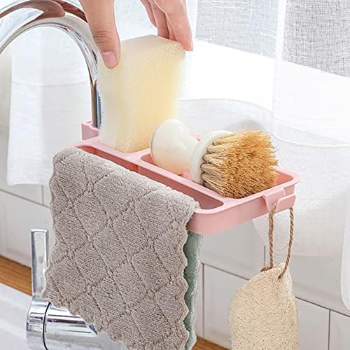 Решетката кујна партала за складирање на сунѓер мијалник за мијалник за домаќинства тапа за чистење кујнски материјали за чистење кујна