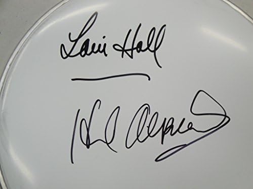 Herb Alpert Lani Hall Hall потпишана авто -тапан глава Drumhead JSA 07897