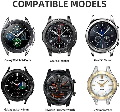 2 пакувања Брзо издание на најлонските часовници, компатибилни за Amazfit GTR2/GTR 3 PRO/За Fitbit Versa/Versa 2/Versa Lite/Gear S3 Frontier/Gear