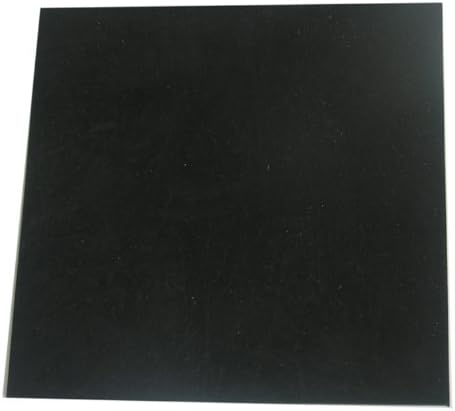 Lasco 02-1048E гумен лист, 6-инчен x 6-инчен x 1/16-инчи, црно, 1 парче