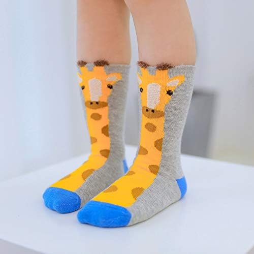 АНБАБИ момчиња атлетски чорапи модни памучни чорапи со кратки екипаж