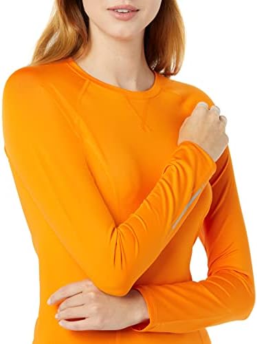 Амазон најважната маица за перформанси на жените со долг ракав, пакет од 2
