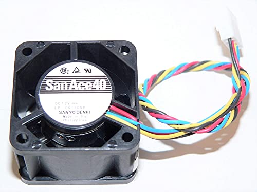 1x вентилатор за замена, компатибилен за Supermicro Fan-0154L4 40x28mm 4-пински PWM аксијален вентилатор