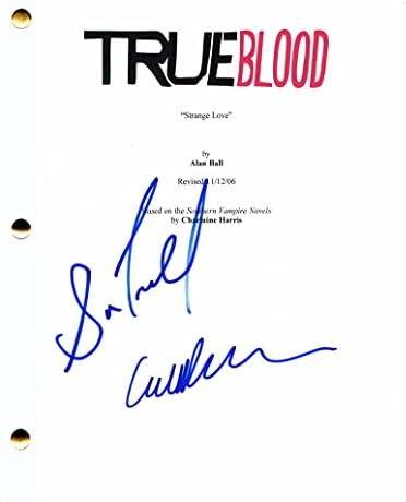 Сем Трамел и Кери Престон ги потпишаа автограмот вистинска крв целосна пилот -скрипта