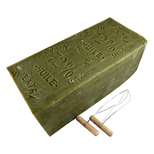 Мариус Фабре маслиново масло Марсејл сапун блок со секач за сапун 33,81 унци