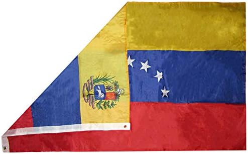 Американска Супер-Продавница на Големо 3х5 Венецуела 7 Ѕвезда Со Грб 3 ' х5 ' Печатено Полиестерско Знаме Со Врвен Квалитет