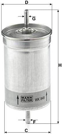 Филтер за гориво Mann-Filter WK 849