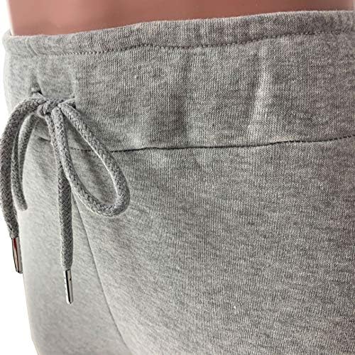 Ехоини жени bellвонче на дното одблесоци панталони поставени хеланки тренингот џогери џемпери цврсти панталони за влечење во боја s xl