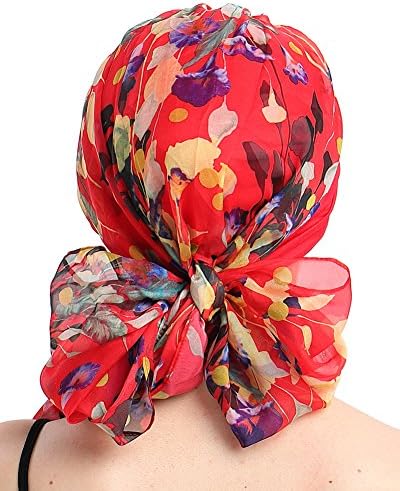 Хемо -торбички турбани за жени со долга коса глава шамија на глава за рак на карцином