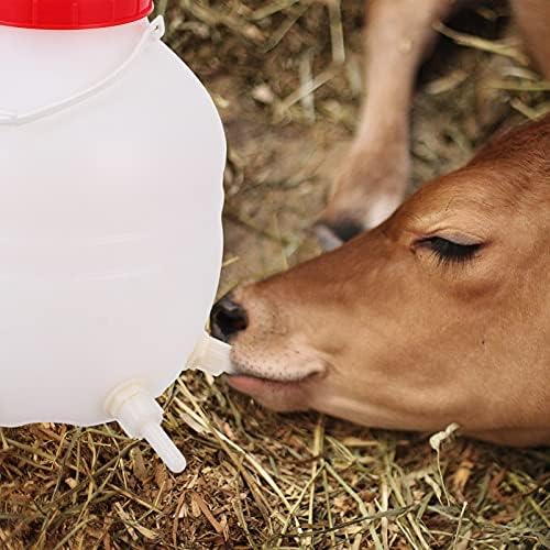 генеричко Јагнешко Млеко Кофа Фидер Свинско Млеко Шише Шише За Хранење Животни Јагнешко Шише За Нега Со Брадавици За Теле Овци
