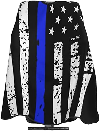 Американско знаме Барбер Кејп Професионален водоотпорен фризер Кејп Покрив Анти-Статички фризура Кејп Шампон-докажан барбер додатоци