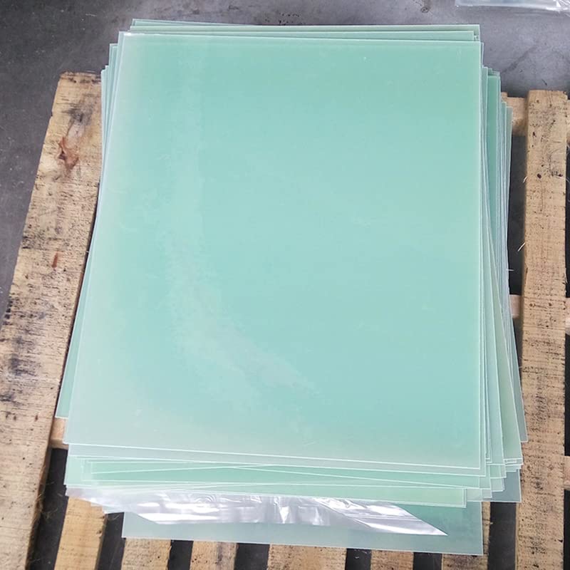 FR4 епоксидна листока од смола-влакна Изолација-плоча-335x300x1.5 mm зелена