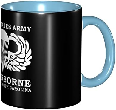 Фадахатер американска армија 82 -та воздушна тврдина Брег Северна Каролина чаши кафе кригла керамичка кригла новини чаши