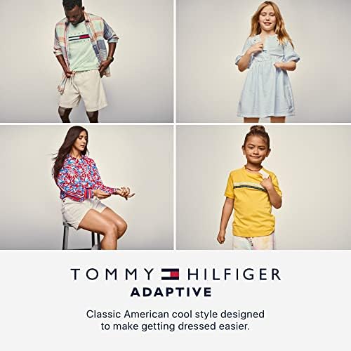 Худи со лого на девојки Томи Хилфигер