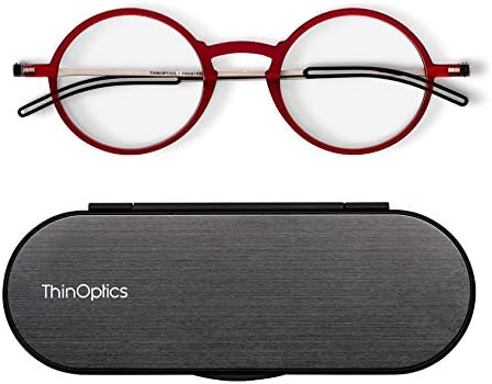 Thinoptics FrontPage Manhattan Читање очила + Milano Aluminum Case