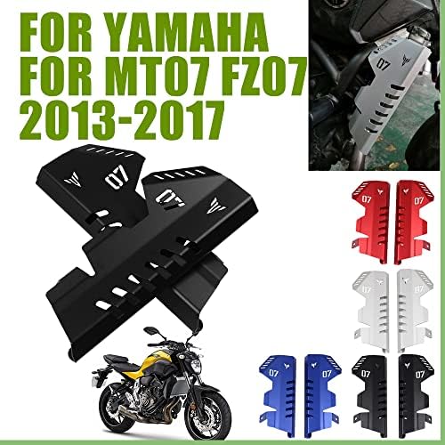 Моторцикл предниот радијатор решетка за странични капаци на Грил заштитник за Yamaha MT07 MT-07 FZ07 FZ-07 2013 2014 2015 2015 2017 Додатоци