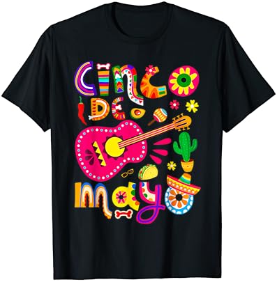 Cinco de Mayo Mexican Fiesta 5 de mayo жени мажи девојки маица