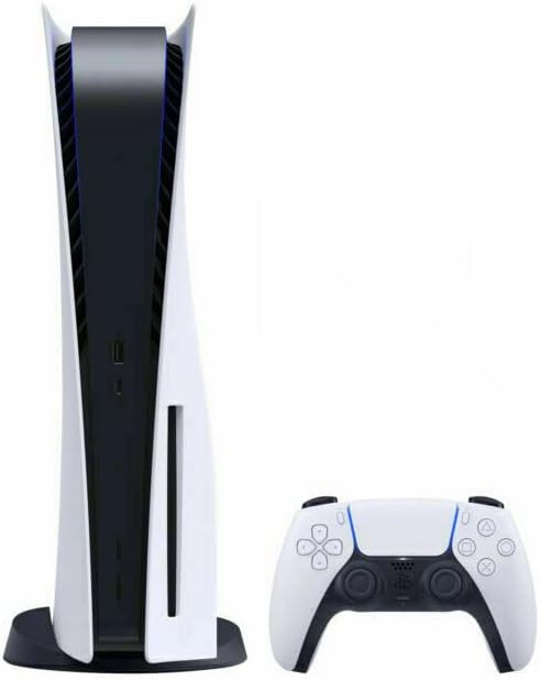 PlayStation 5 диск верзија PS5 Конзола - 4K -ТВ игри.120Hz 8K излез, 16 GB GDDR6, 825 GB. SSD, WiFi 6, Bluetooth *5.1