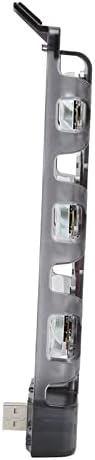 Asixxxxix Ps5 Вентилатори За Ладење, Пренослив Надворешен Вентилатор ЗА Ладилник PS5 ДОДАТОЦИ СО Низок Шум СО LED Светло, Приклучок И Репродукција,