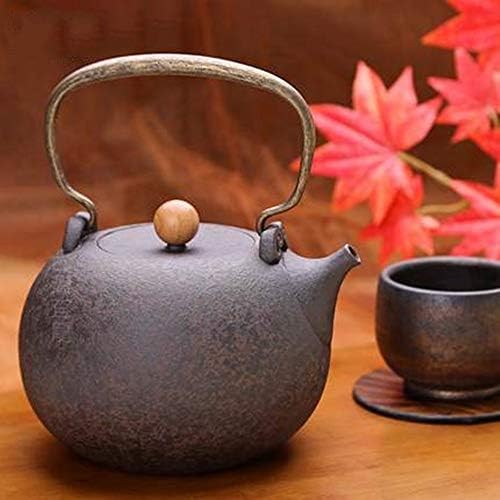 Керамички чајници Керамички чајник со бела глинена сад чај поставена за рефус чај ​​и чајни торби рачно изработени керамички чајници