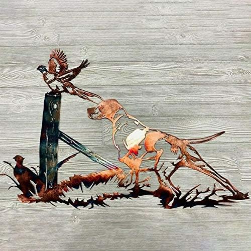 Чудни кучиња и птици метални wallидни декорации кристали за лустери со куки