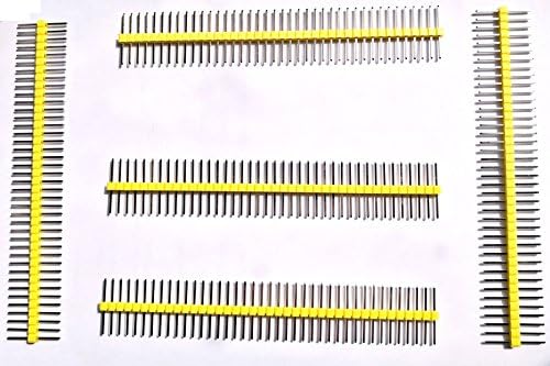 40-пински раскини ленти со ленти за машки заглавија 0,1 2,54мм еднаква долга долга центрирана двострана долга 17 мм иглички