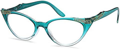 Гама Реј женски очила за читање - 4 пара шик мачки очи дами модни читатели